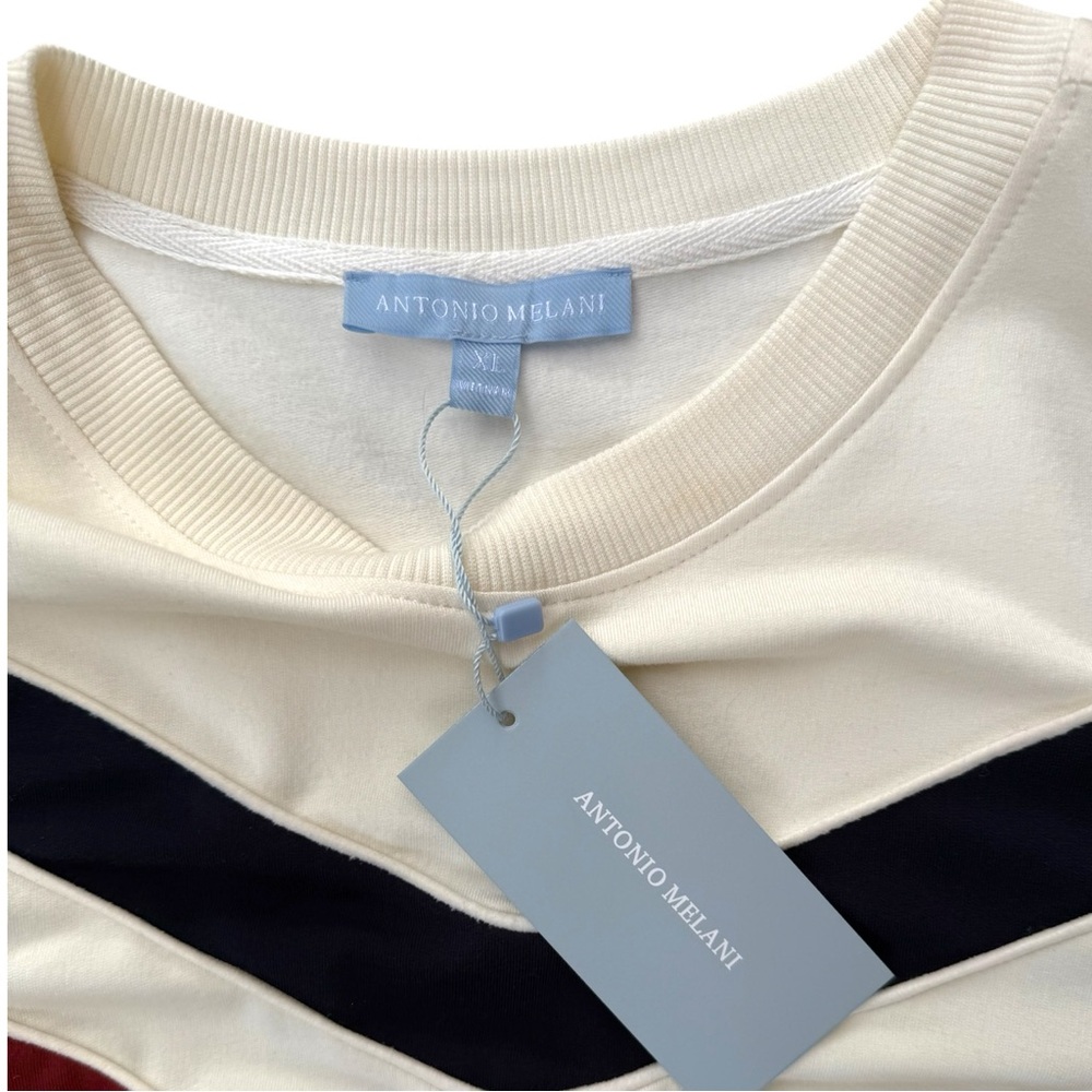 Sweatshirt Cream Color NWT Antonio Melani XL - Picture 6 of 6